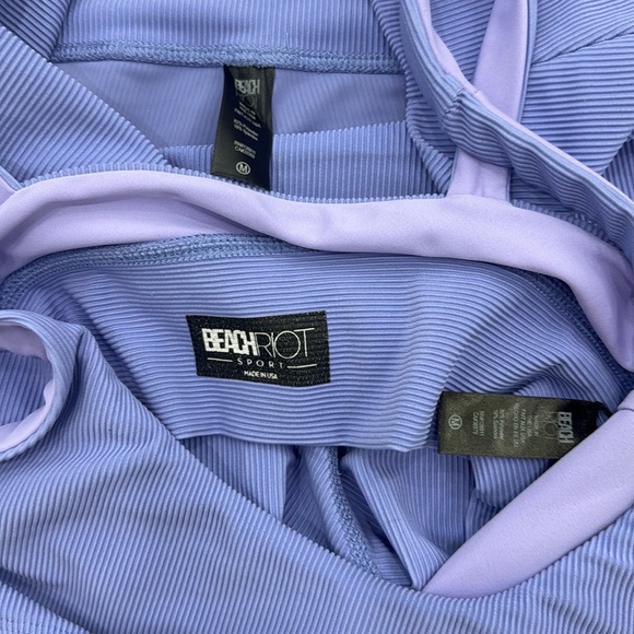 Beach Riot Leah Top in Periwinkle - Picture 5 of 5